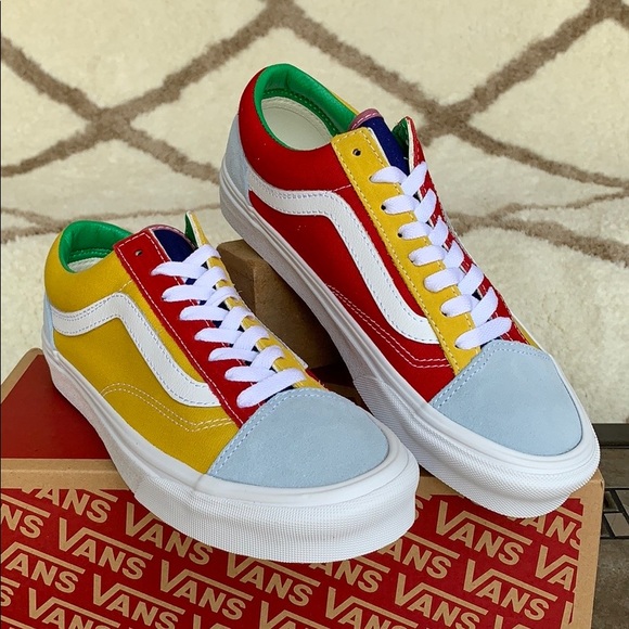 ••VANS STYLE 36 SUNSHINE multi/true white Men’s - Picture 3 of 16